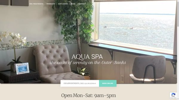 Web design blog digital marketing AQUA Spa